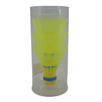 Volant de badminton en nylon et liège PU pour entraînement quotidien, vol stable