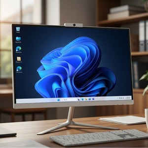 Ordinateur portable OEM avec écran tactile capacitif, processeur Core I7 I9, ordinateur de bureau 21,5 pouces, ordinateur tout-en-un pas cher, matériel et logiciel - Product Image 1