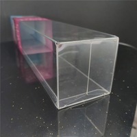 Boîte cadeau transparente en plastique PET RPET avec impression de logo personnalisée, boîte en acétate, boîte en PVC, emballage promotionnel