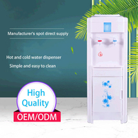 Distributeur d'eau de bureau vertical pour la maison, le dortoir, le bureau, l'école, l'eau en fût, eau froide et chaude, vente en gros par le fabricant