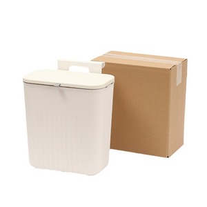 <span class=keywords><strong>Poubelle</strong></span> de cuisine Toilette domestique Salle de bain Seau sanitaire de grande capacité Corbeille à papier coulissante murale - Product Image 1