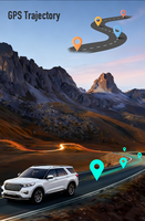 Cámara para Vehículos 4G LTE 2K con 4 Lentes, DMS, IA, ADAS y BSD para Gestión de Flotas
