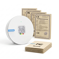 Usine de détecteurs de radon E-ink OEM |   Moniteur de radon sans fil breveté pour marque privée |   Capteurs de qualité de l'air en gros à forte marge