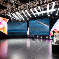 Écran LED d'affichage intérieur HD 4K couleur P2.9 pour la location, idéal pour les cinémas, concerts, événements, agences OEM