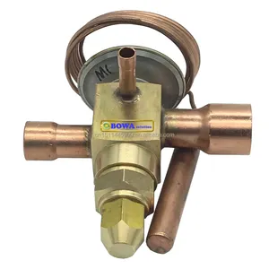 Large cooling capacity bi-flow thermostatic expansion valve provide reliable and economic throttle solutions for R410a freezers