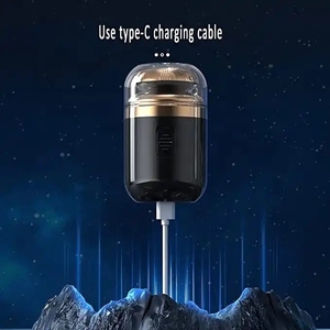เครื่องโกนหนวดมัลติฟังก์ชั่นขนาดเล็ก 2 in 1 มีดโกนไฟฟ้าขนาดเล็ก ชาร์จผ่าน USB เครื่องโกนหนวดไฟฟ้าไร้สายสำหรับผู้ชาย - Product Image 3