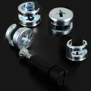 ESHINING ריהוט הולם Minifix מנעול מצלמת מחברים ריהוט אקסצנטרי נעל חיבור אחר ריהוט חומרה Znic/ניקל - Product Image 6