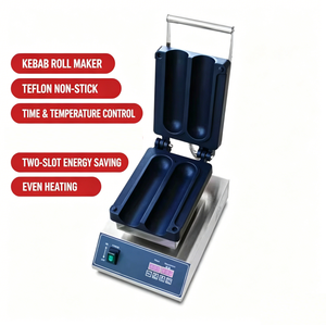 <span class=keywords><strong>Machine</strong></span> <span class=keywords><strong>à</strong></span> griller et <span class=keywords><strong>à</strong></span> cuire les wraps de poulet et les burritos, électrique 220V, 2 grilles, antiadhésive, pour viande de poulet et burritos - Product Image 4