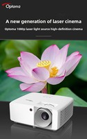 Projecteur laser Optoma ZW340e DLP 3D Ready avec garantie de 3 ans, 3600 lumens, portable, pour l'enseignement, les entreprises et l'éducation, 300 000:1