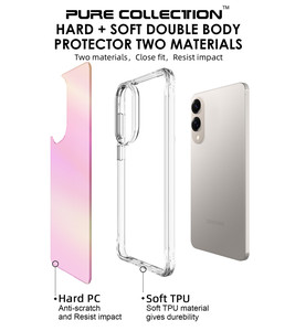 เคสโทรศัพท์เคลือบสีชมพูแบบแข็ง สำหรับ <span class=keywords><strong>Samsung</strong></span> <span class=keywords><strong>Galaxy</strong></span> S25Edge S26 Ultra S25 Plus S24 S23 S22 <span class=keywords><strong>FE</strong></span> ป้องกันการกระแทก - Product Image 3
