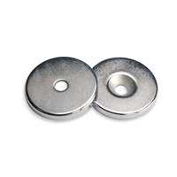 Bouton magnétique industriel en néodyme N52, bouton de couture en terre rare, aimant dissimulé en PVC, lavable, pour vêtements, modèle N50/N38