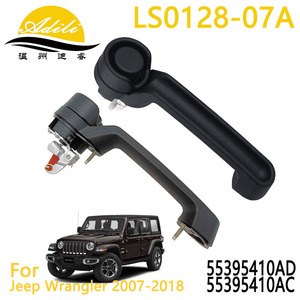 มือจับประตู Adili รุ่น LS0128-07A สีดำ สำหรับรถจี๊ปแรงเลอร์ ปี 2007-2018 รหัสอะไหล่ 55395410AD 55395410AC - Product Image 1