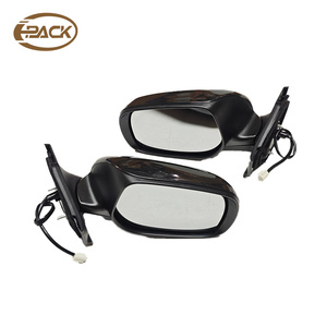 Rétroviseur latéral noir pour <span class=keywords><strong>Toyota</strong></span> <span class=keywords><strong>Yaris</strong></span> Vitz 2009-2012 2013 NCP91 Rétroviseur de porte arrière 87909-0D450 3 broches Électrique I-PACK - Product Image 2