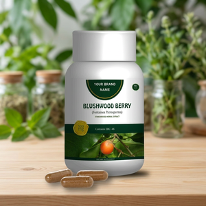 Capsules d'extrait de baies de Blushwood biologiques et sûres, fabriquées en usine OEM, emballées sous vide, disponibles en fûts et bouteilles, prix de gros - Product Image 4