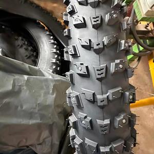 <span class=keywords><strong>Pneu</strong></span> de vélo à crampons d'hiver 26x4.0 20x4.0 <span class=keywords><strong>Pneu</strong></span> de vélo électrique gras pour la neige - Product Image 2