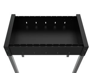 Parrilla Portátil <span class=keywords><strong>para</strong></span> Barbacoa con Control Remoto, Parrilla <span class=keywords><strong>para</strong></span> Exteriores con Brochetas de Acero Inoxidable <span class=keywords><strong>para</strong></span> 3-5 Personas - Product Image 4