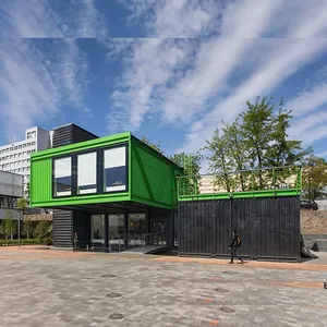 Xách tay nhà hàng dễ dàng lắp ráp gia đình container hut prefab nhà với năng lượng mặt trời năng lượng - Product Image 4