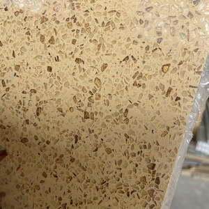 Tấm Đá Thạch Anh Kim Cương Vàng Nhân Tạo Tấm Thạch Anh Kích Thước Lớn Cho Mặt Bàn Nhà Bếp - Product Image 4