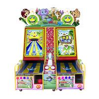 Machine de jeu d'arcade de bowling d'aventure de qualité commerciale, à monnayeur, pour deux joueurs, avec système de rédemption de tickets, pour centre de jeux