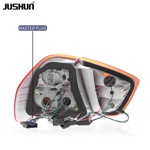 JUSHUN Nouveau pour BMW E90 <span class=keywords><strong>Feux</strong></span> arrière et clignotants LED 2005-2008 Série 3 – Amélioration des <span class=keywords><strong>feux</strong></span> arrière avec lentille rouge - Product Image 6