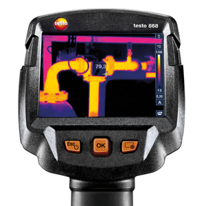 Caméra thermique professionnelle Testo 868 : Performances de mesure et maniabilité facilitée (160 x 120 pixels, application) - Product Image 3