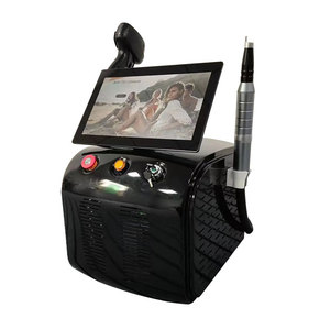 Nouvel appareil portable 2 en 1 pour l'épilation permanente du visage et du corps, machine d'électrolyse faciale pour la maison et le retrait de tatouages au laser Nd:YAG - Product Image 1