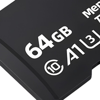 Carte mémoire SD en plastique personnalisée rapide 4K 32 Go Classe 10 U3 110 Mo/s pour appareil photo/enregistreur, compatible MP3, GPS, système Linux