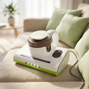 Aspirateur domestique efficace pour éliminer les acariens des textiles d'ameublement doux - Product Image 3