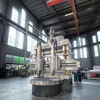 Torno CNC Vertical con Servomotor, Capacidad de 5 Ejes para Torneado de Componentes de Precisión en la Fabricación de Anillos y Carcasas de Turbinas Aeroespaciales
