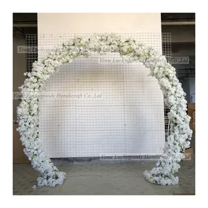 LFB848-Arco de flores de cerezo blanco, novedad, 2022