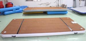 Muelle de isla <span class=keywords><strong>flotante</strong></span> inflable de PVC de punto de caída duradero de alta calidad a la venta - Product Image 5
