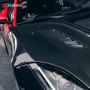 1.52x18M haute qualité brillant noir couleur 5D 6D fibre de carbone voiture décoration Film Auto Wrap vinyle autocollant
