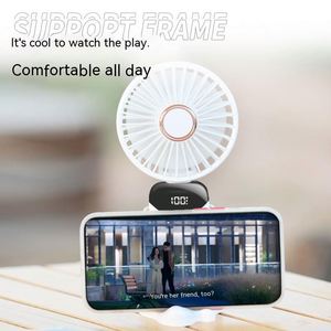 Mini Ventilador Portátil de Mano y Cuello con Función Plegable y Compacta para Estudiantes o Trabajadores de Oficina - Product Image 3