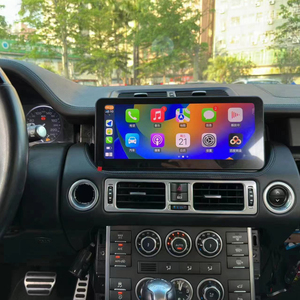 Đài phát thanh xe cho Land RANGE ROVER Vogue L322 V8 2005 2012 nâng cấp đa phương tiện Máy nghe nhạc GPS <span class=keywords><strong>8</strong></span> + 128GB Carplay Stereo - Product Image 1