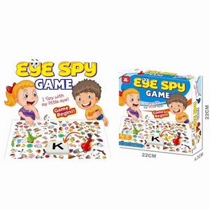 Eye Spy, <span class=keywords><strong>Juego</strong></span> <span class=keywords><strong>de</strong></span> Mesa <span class=keywords><strong>de</strong></span> Papel para el Desarrollo del Pensamiento Lógico en Niños, <span class=keywords><strong>Juego</strong></span> Interactivo para Dos Jugadores, Regalo 2023 - Product Image 1