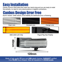 Vente en gros de feux de jour blancs à double fonction, clignotants ambrés pour Ford F150 2015, rétroviseur LED, clignotant