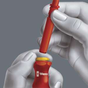 WERA - 05003475001 Jeu de tournevis interchangeables extra minces VDE (7 pièces) -TOURNEVIS ISOLÉS EAN 4013288217691 1000V - Product Image 5