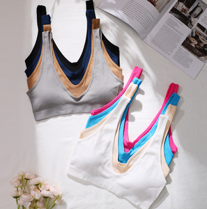 Sujetador Deportivo Sin Costuras Personalizable de Talla Grande para Mujeres con <span class=keywords><strong>Pechos</strong></span> <span class=keywords><strong>Grandes</strong></span>, Suministro de Fábrica - Product Image 2