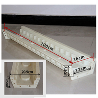 Rail en béton préfabriqué main courante ligne pressage moule clôture ciment main courante balustre balcon décoratif vase en plastique maison formes