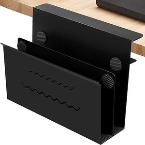 <span class=keywords><strong>Support</strong></span> de rangement en métal pour <span class=keywords><strong>clavier</strong></span> de tablette Mini PC pour ordinateur portable, pas de pince de perçage sur l'organisateur de bureau suspendu à la maison - Product Image 6