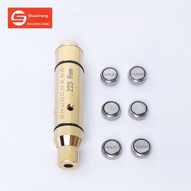 223 Rem Laser Training Ammunition Red Real Person CS Live-Fire Shooting Positioning Target-Locking