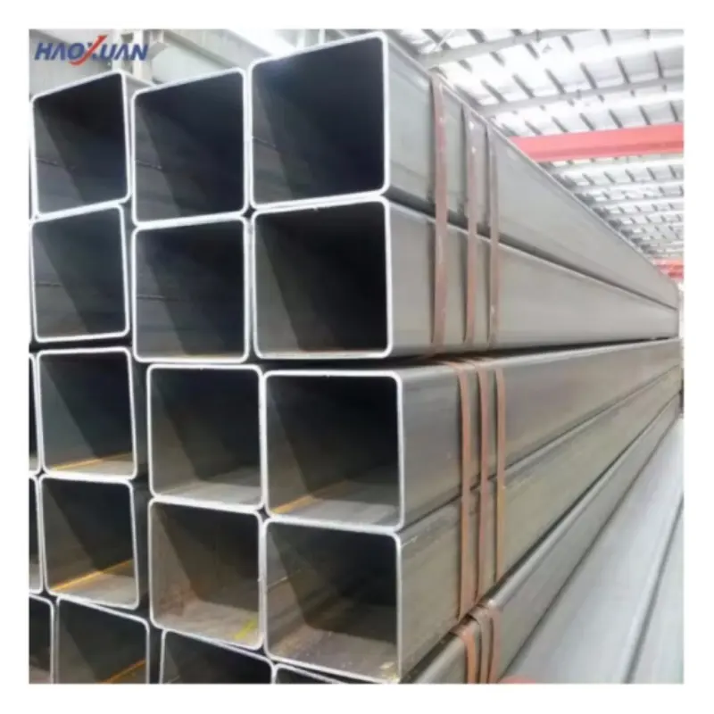 Galvanized Rectangle Tube Astm A500 Square Rectangle Steel Tube Carbon Galvanized Steel Square Pipe