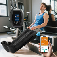 Masseur de pieds électrique séquentiel à 6 chambres avec compression d'air pour la récupération sportive, la circulation et la relaxation - Compagnon de bottes