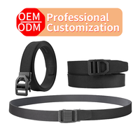 Nouvelle ceinture tactique à dégagement rapide pour hommes, ceinture de style tendance pour les activités de plein air et la pêche, longueur de ceinture de 70 à 170 cm