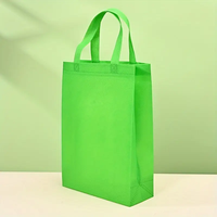 Sac en tissu anti-poussière non tissé enduit tissu non tissé sacs de rangement sous le lit vente chaude sac à provisions non tissé