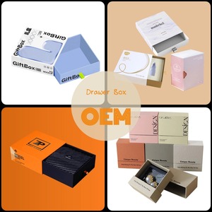 Discount Packaging Paper <b>Box</b> Round Candle Paper <b>Box</b> <b>Shipping</b> Rigid Drawer Boxes Packaging For Skincare - Product Image 2