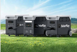 Generador <span class=keywords><strong>Solar</strong></span> de 3600W 11520Wh con Batería LiFePO4, Controlador MPPT, Compatible con Automóviles, UPS de 220V CA, OEM/ODM, Stock en EE. UU. y la UE, Respaldo para el Hogar y Exteriores - Product Image 4