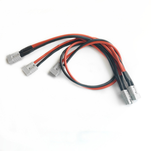 Cavo di alimentazione per batteria per caricabatterie per impieghi gravosi da 6 AWG, connettore DC a 2 vie ad alta corrente 600V 50A, connessione rapida, certificato IATF16949 - Product Image 3