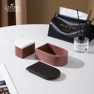 New Arrival Home Decoration Morandi Matte <strong>Jewelry</strong> <strong>Box</strong> <strong>Ceramic</strong> Decoration Serving Plate <strong>Jewelry</strong> Trays - Product Image 1
