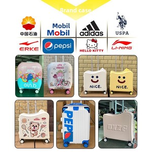 <span class=keywords><strong>Valigia</strong></span> Trolley per Bambini in ABS con Ruote Girevoli, 20 Pollici, Impermeabile, Leggera, con Disegni Cartoon e Serratura - Product Image 4